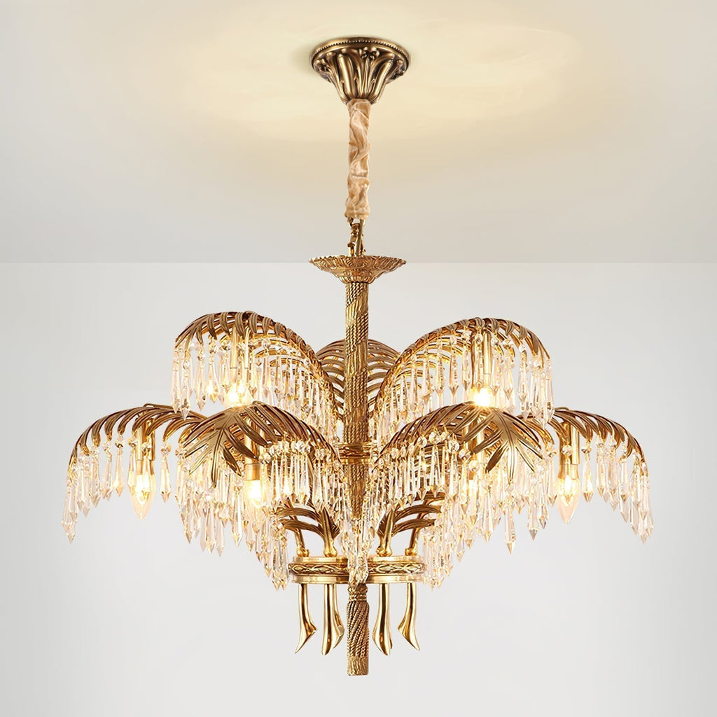 Odoraris Royal Laiton Cristal Lustre - Neutralighting