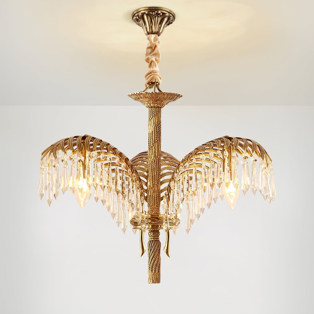 Odoraris Royal Laiton Cristal Lustre - Neutralighting