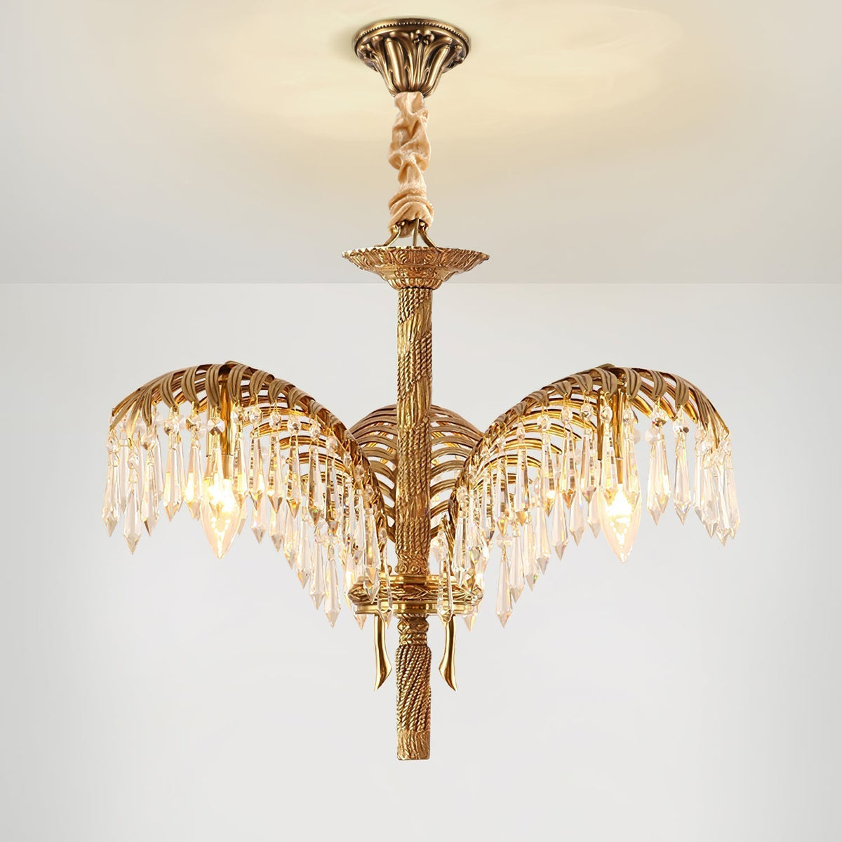 Odoraris Royal Laiton Cristal Lustre - Neutralighting