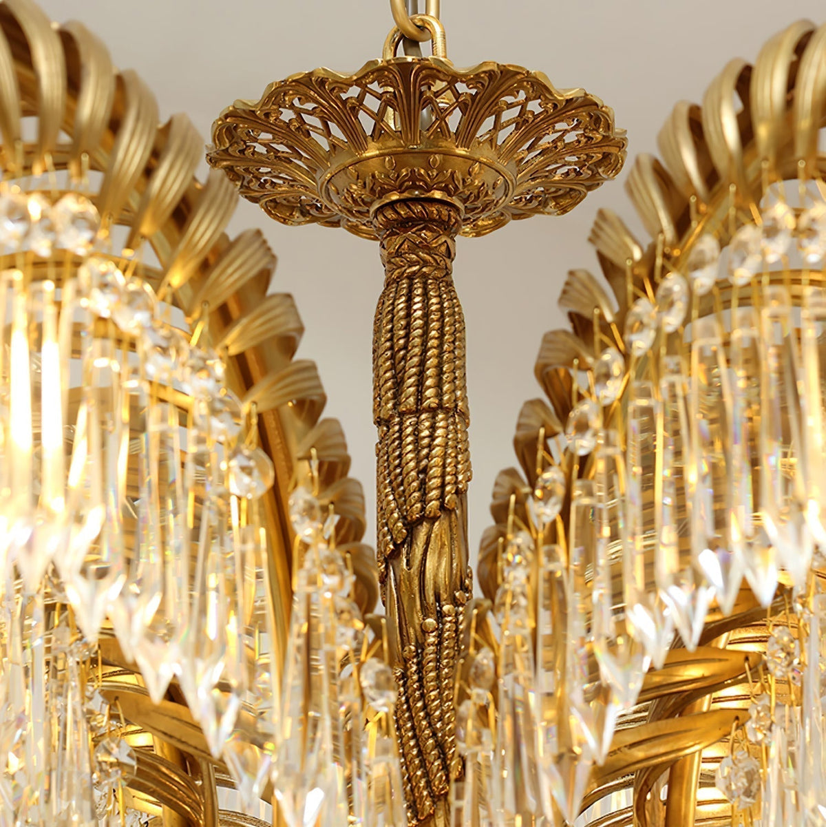 Odoraris Royal Laiton Cristal Lustre - Neutralighting