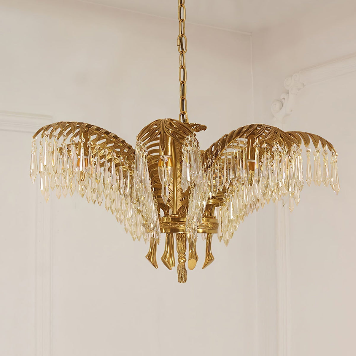 Odoraris Royal Laiton Cristal Lustre - Neutralighting