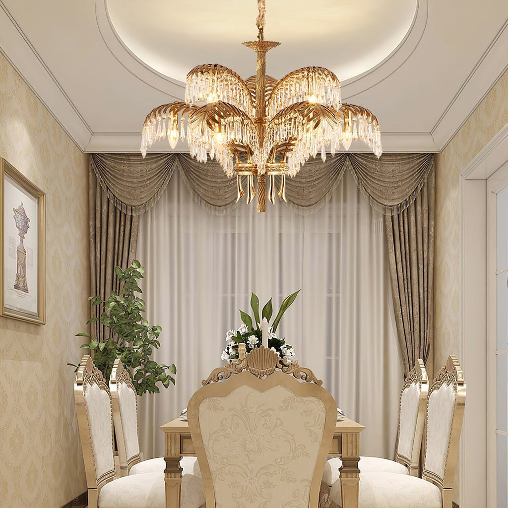 Odoraris Royal Laiton Cristal Lustre - Neutralighting
