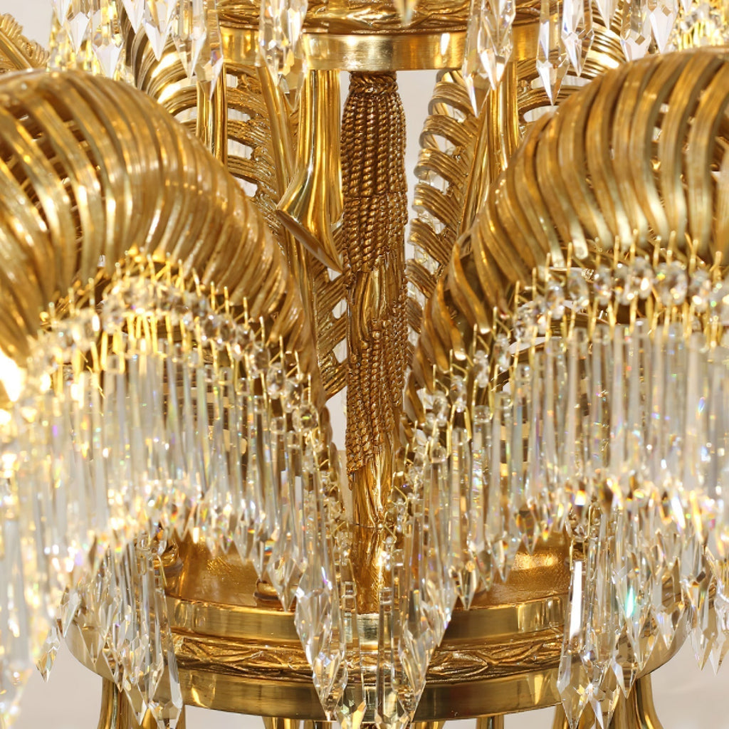 Odoraris Royal Laiton Cristal Lustre - Neutralighting