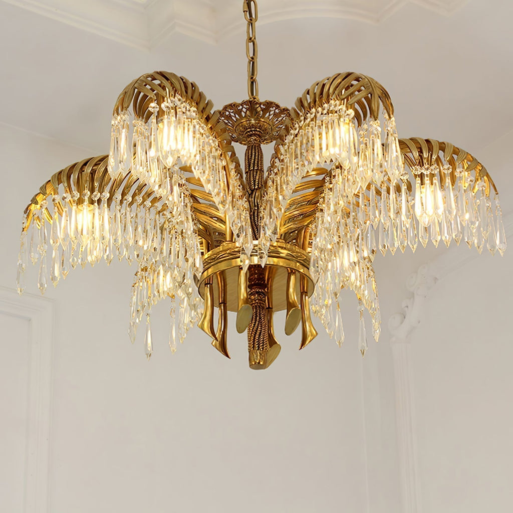 Odoraris Royal Laiton Cristal Lustre - Neutralighting