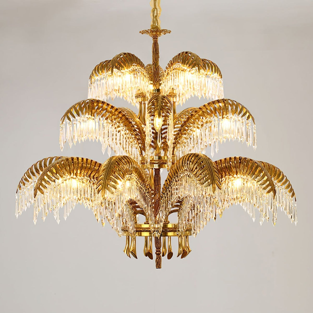 Odoraris Royal Laiton Cristal Lustre - Neutralighting