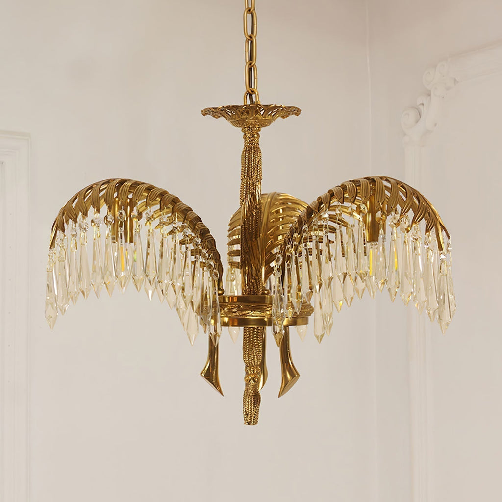 Odoraris Royal Laiton Cristal Lustre - Neutralighting