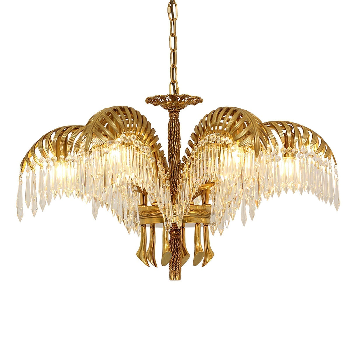 Odoraris Royal Laiton Cristal Lustre - Neutralighting