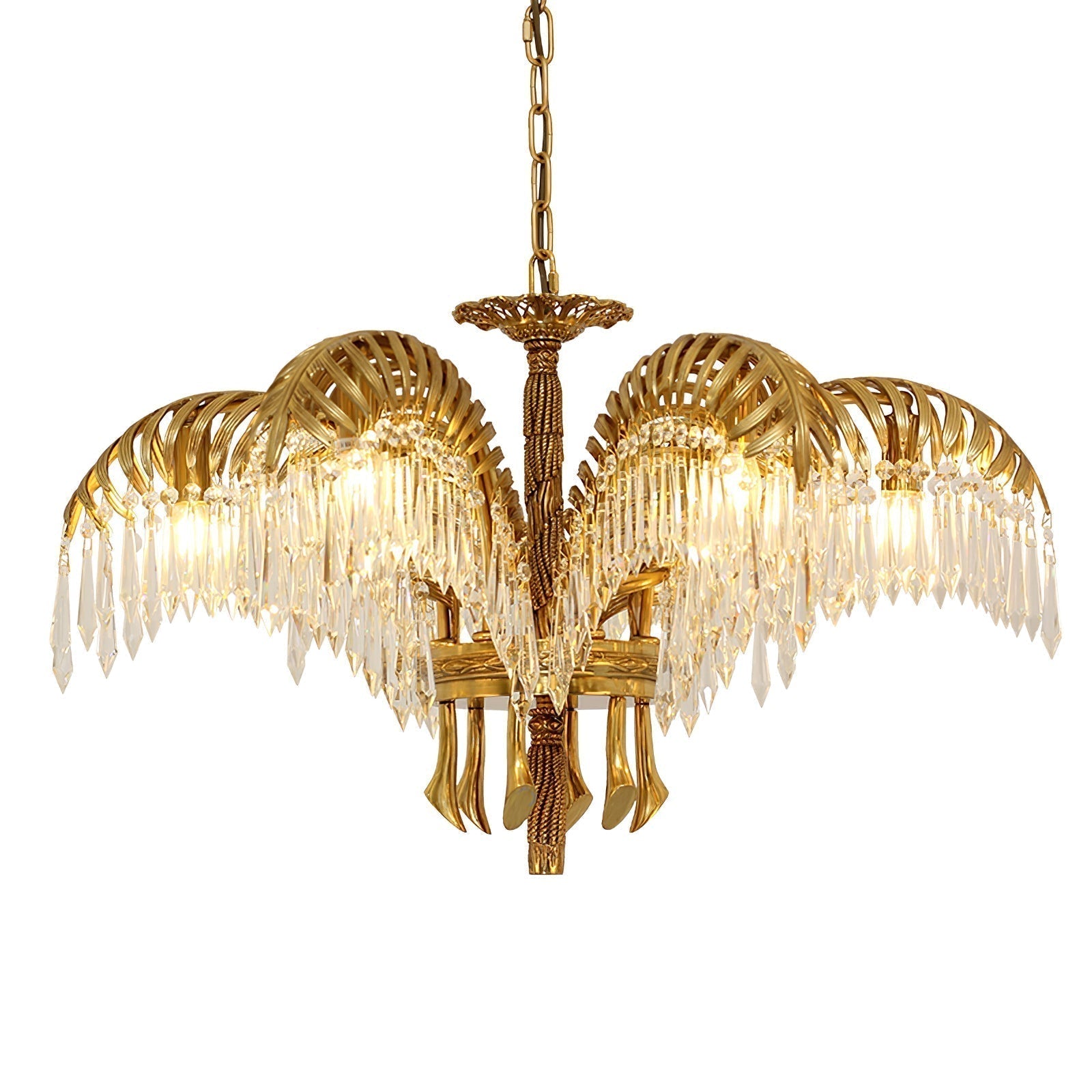Odoraris Royal Laiton Cristal Lustre - Neutralighting