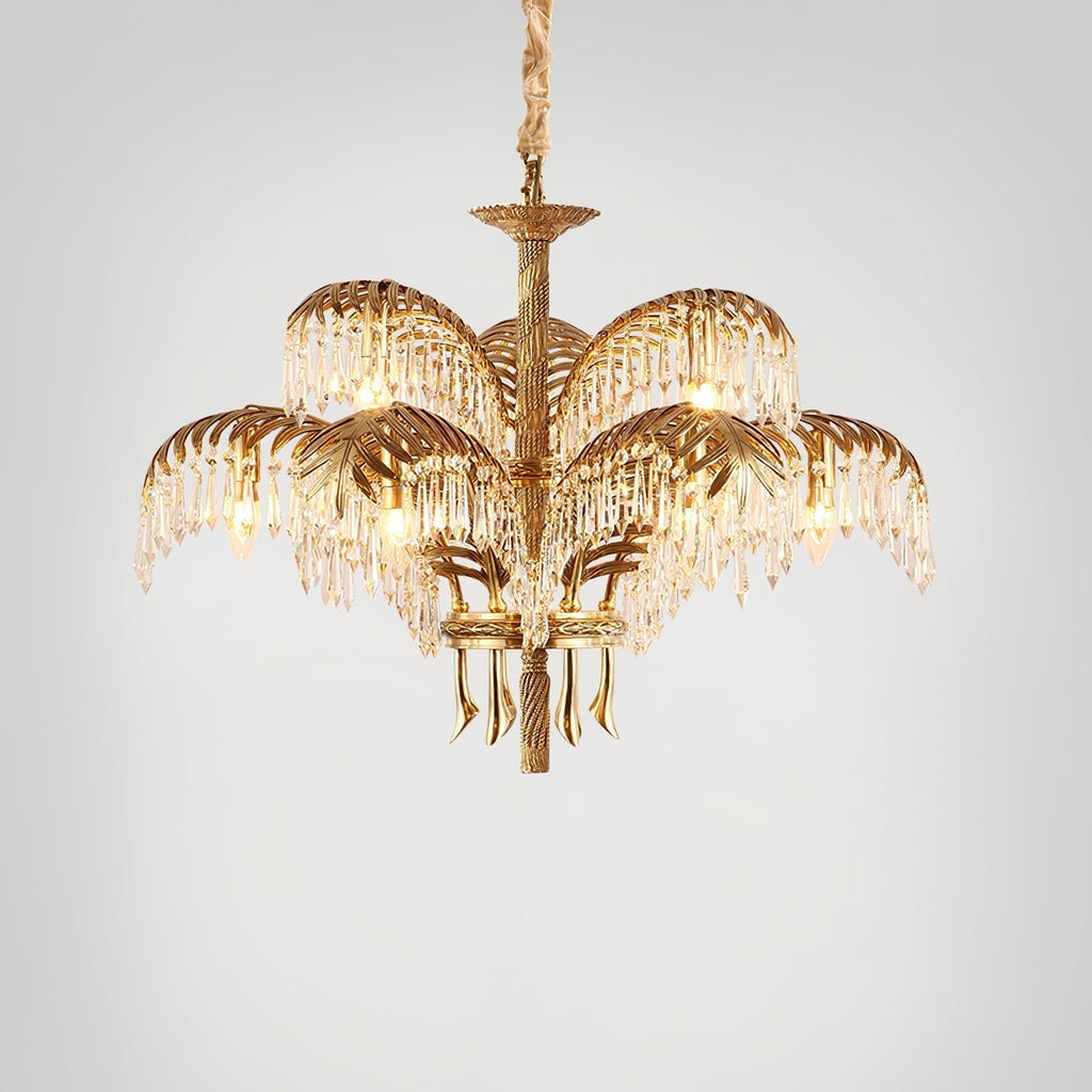 Odoraris Royal Laiton Cristal Lustre - Neutralighting