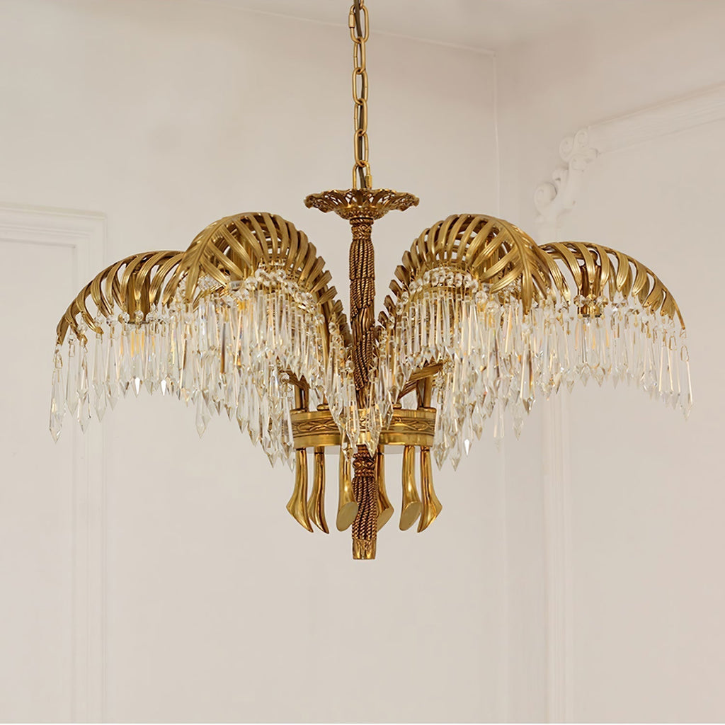 Odoraris Royal Laiton Cristal Lustre - Neutralighting