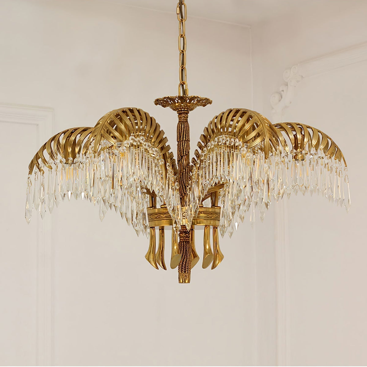 Odoraris Royal Laiton Cristal Lustre - Neutralighting