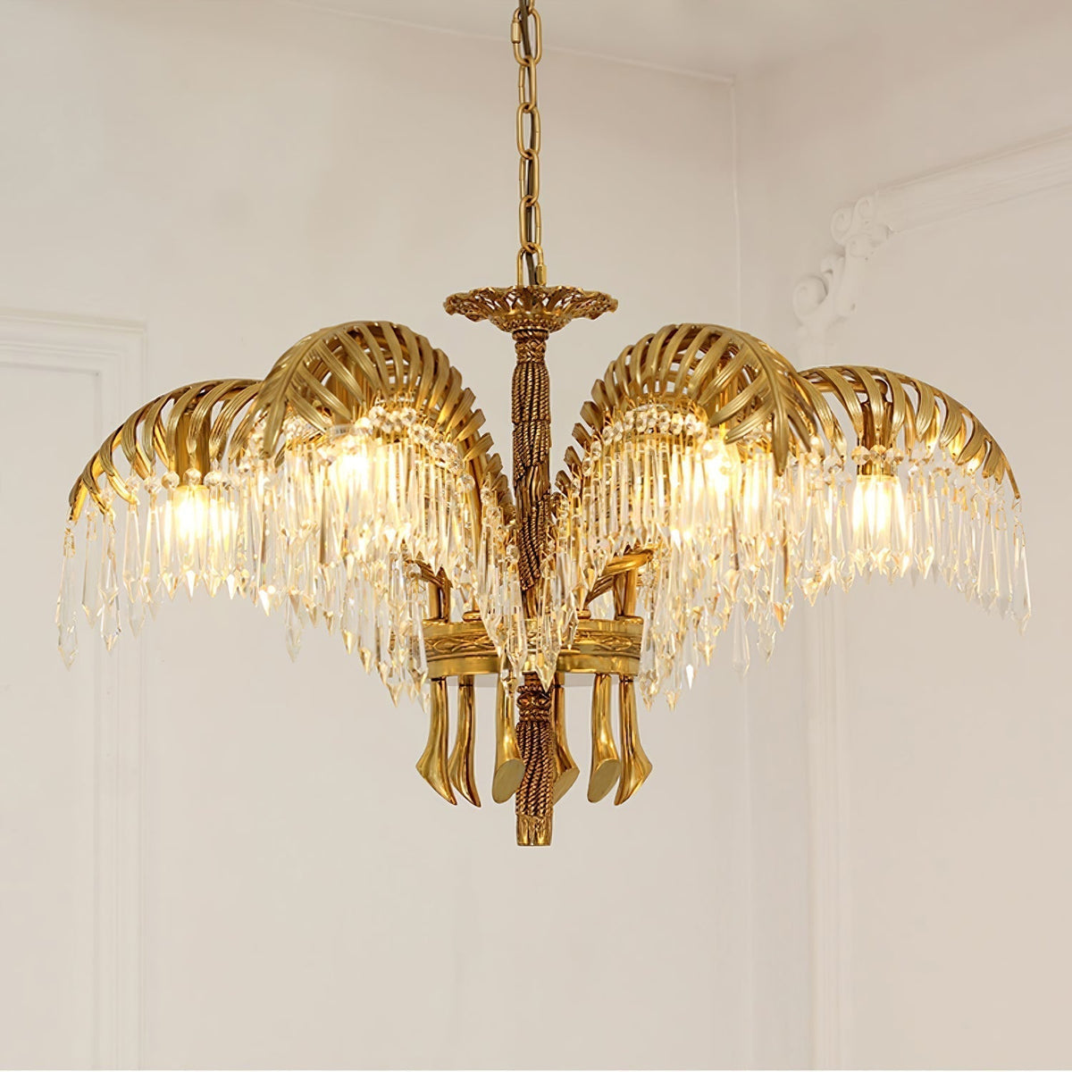 Odoraris Royal Laiton Cristal Lustre - Neutralighting