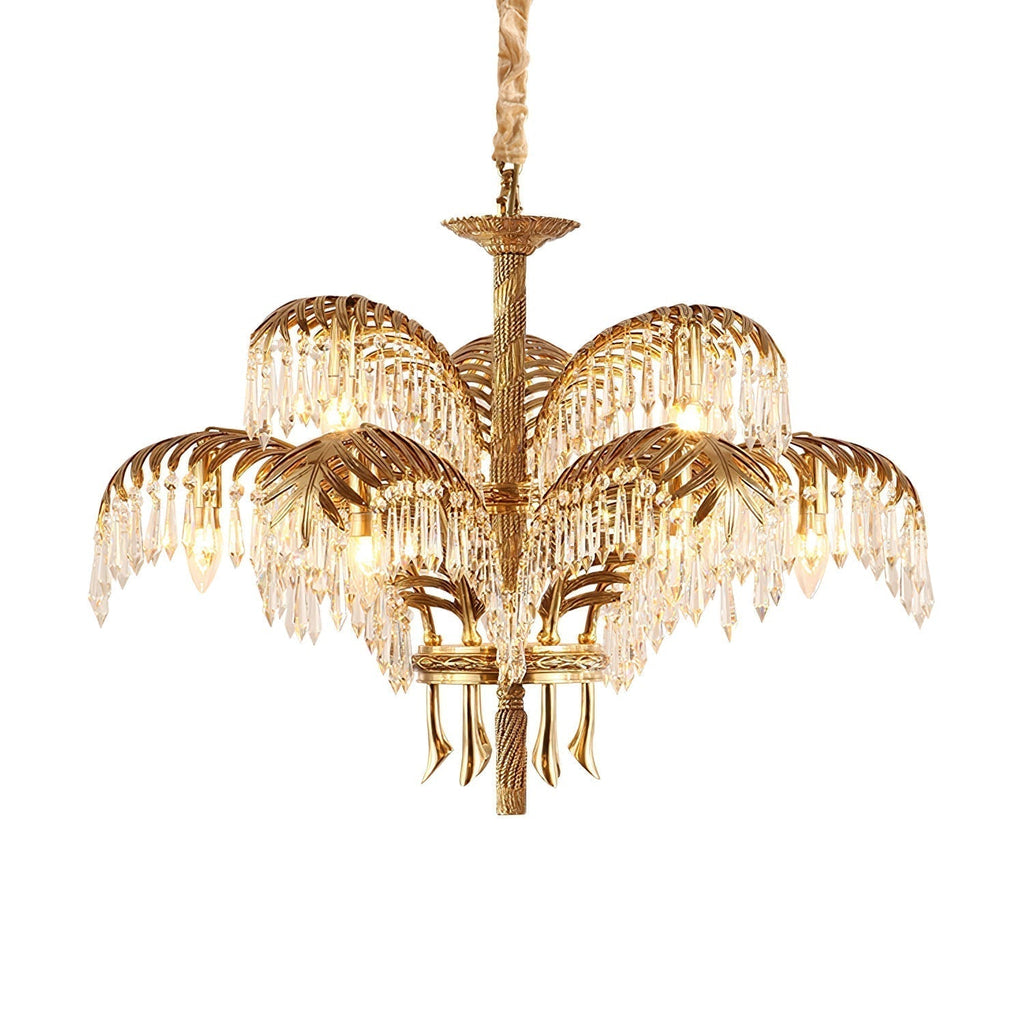 Odoraris Royal Laiton Cristal Lustre - Neutralighting