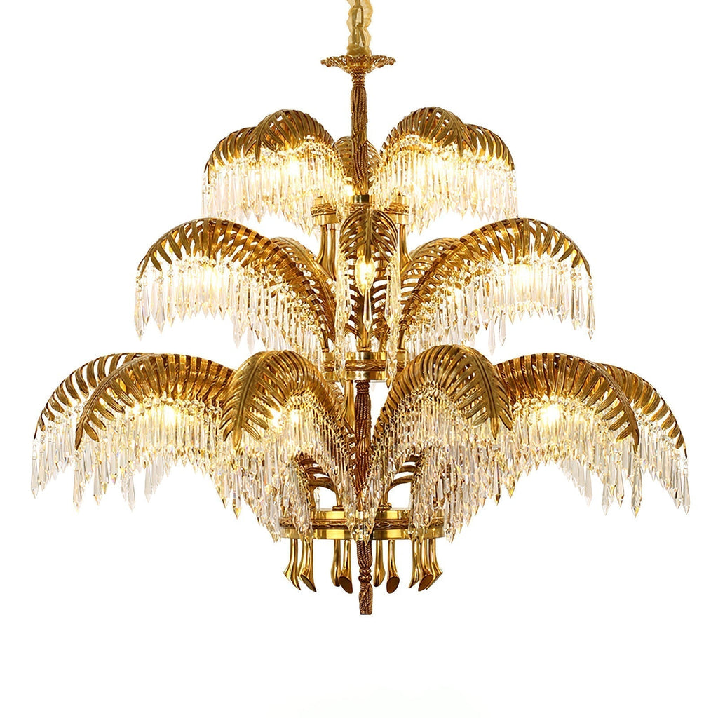 Odoraris Royal Laiton Cristal Lustre - Neutralighting