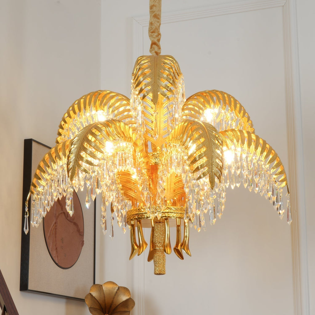 Odoraris Royal Laiton Cristal Lustre - Neutralighting