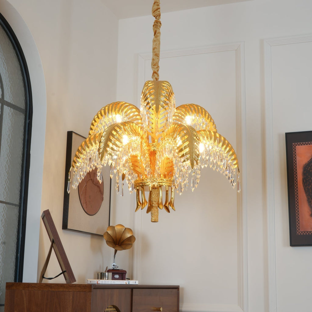 Odoraris Royal Laiton Cristal Lustre - Neutralighting