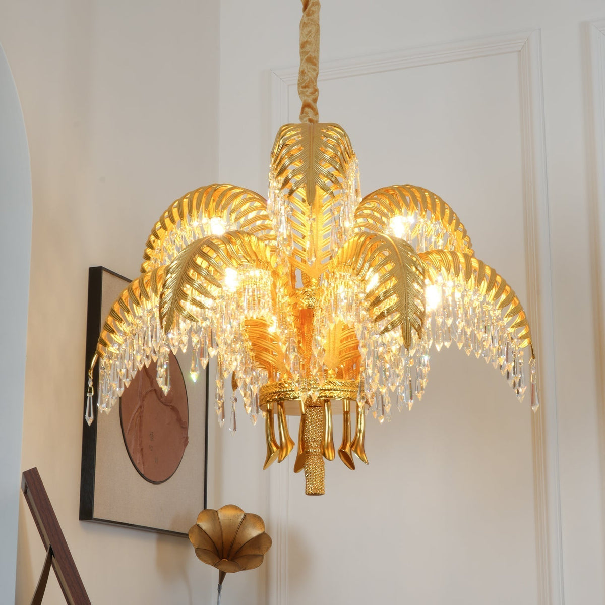 Odoraris Royal Laiton Cristal Lustre - Neutralighting
