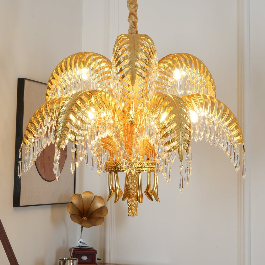 Odoraris Royal Laiton Cristal Lustre - Neutralighting