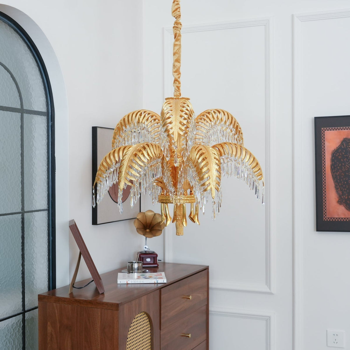 Odoraris Royal Laiton Cristal Lustre - Neutralighting