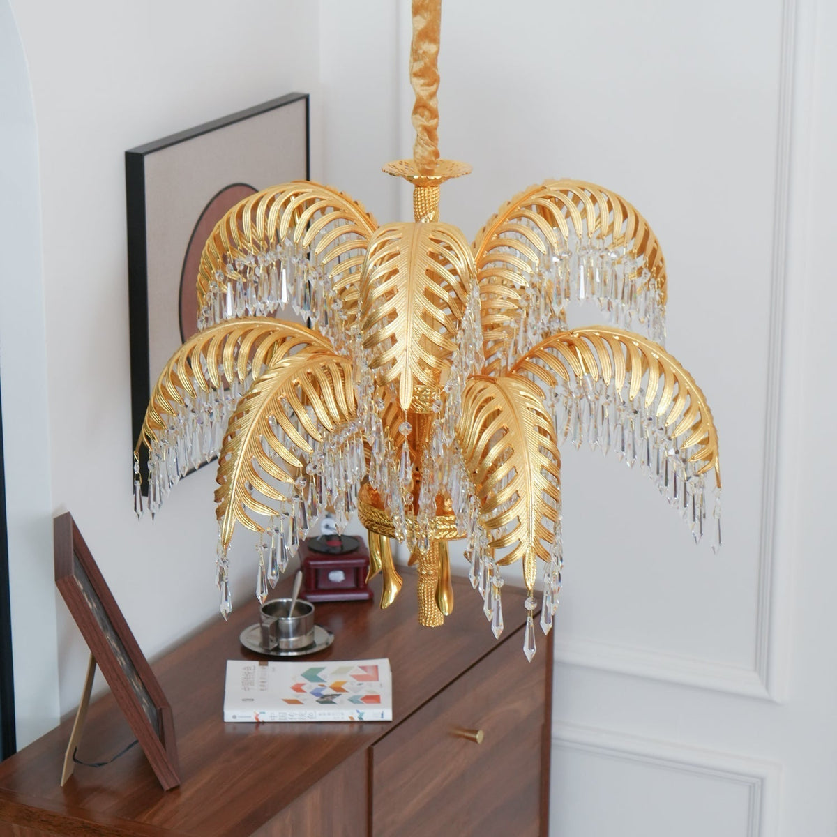 Odoraris Royal Laiton Cristal Lustre - Neutralighting
