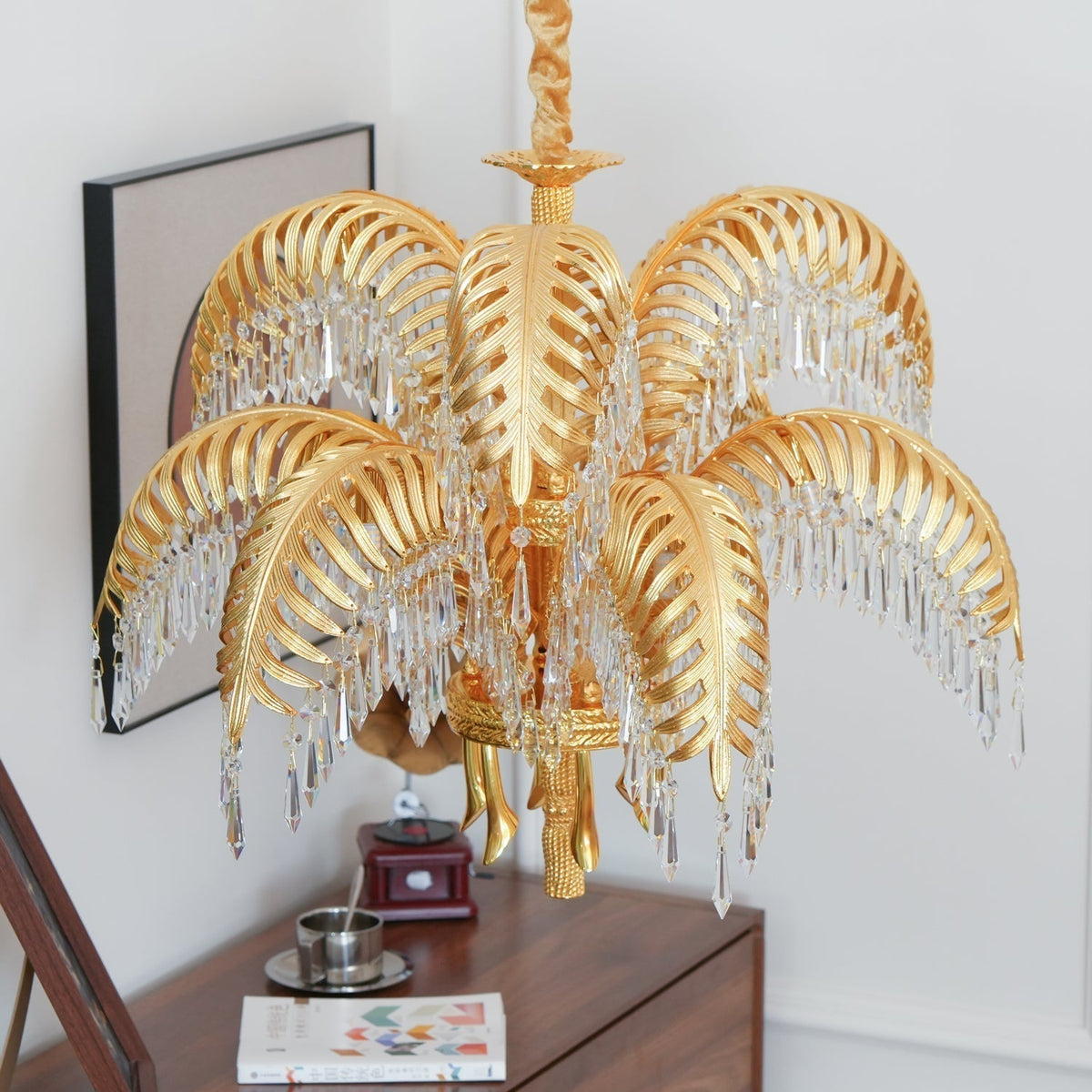 Odoraris Royal Laiton Cristal Lustre - Neutralighting