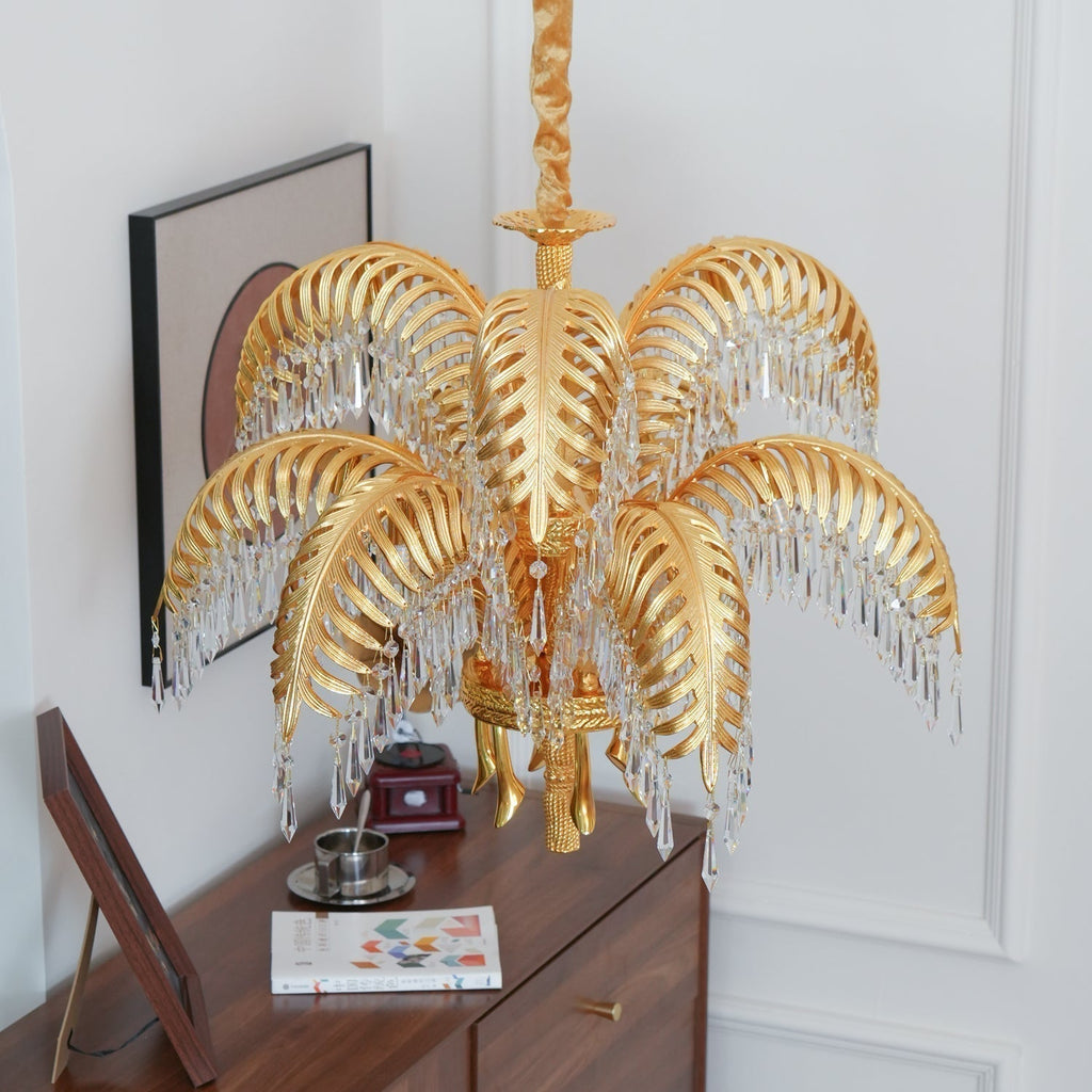 Odoraris Royal Laiton Cristal Lustre - Neutralighting