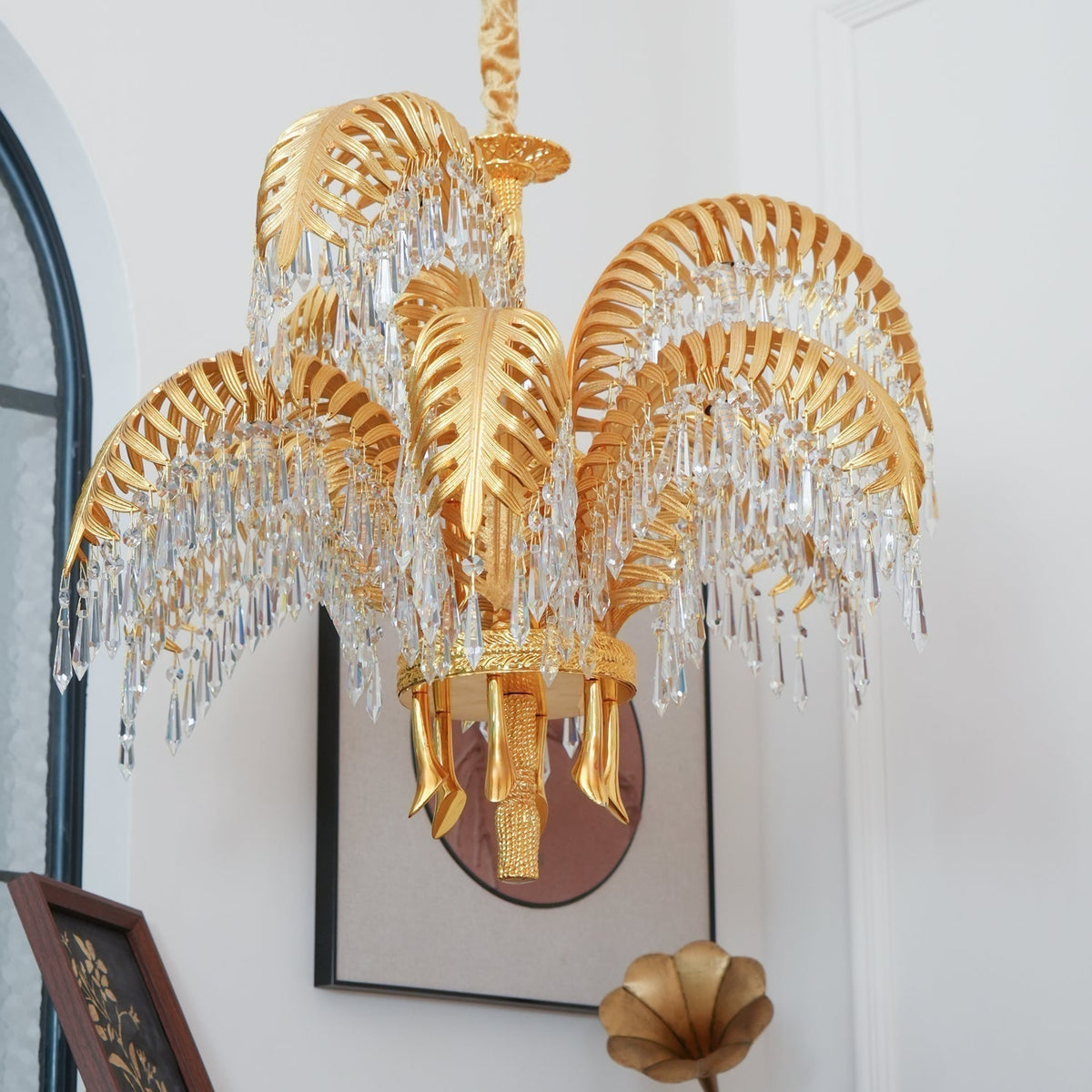 Odoraris Royal Laiton Cristal Lustre - Neutralighting