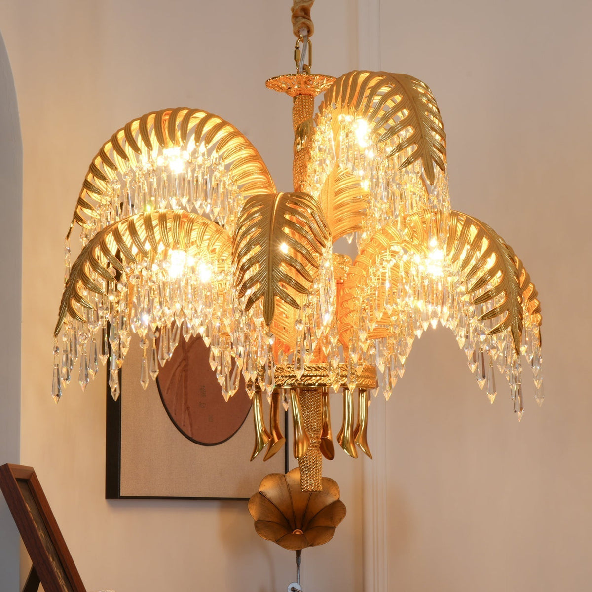 Odoraris Royal Laiton Cristal Lustre - Neutralighting