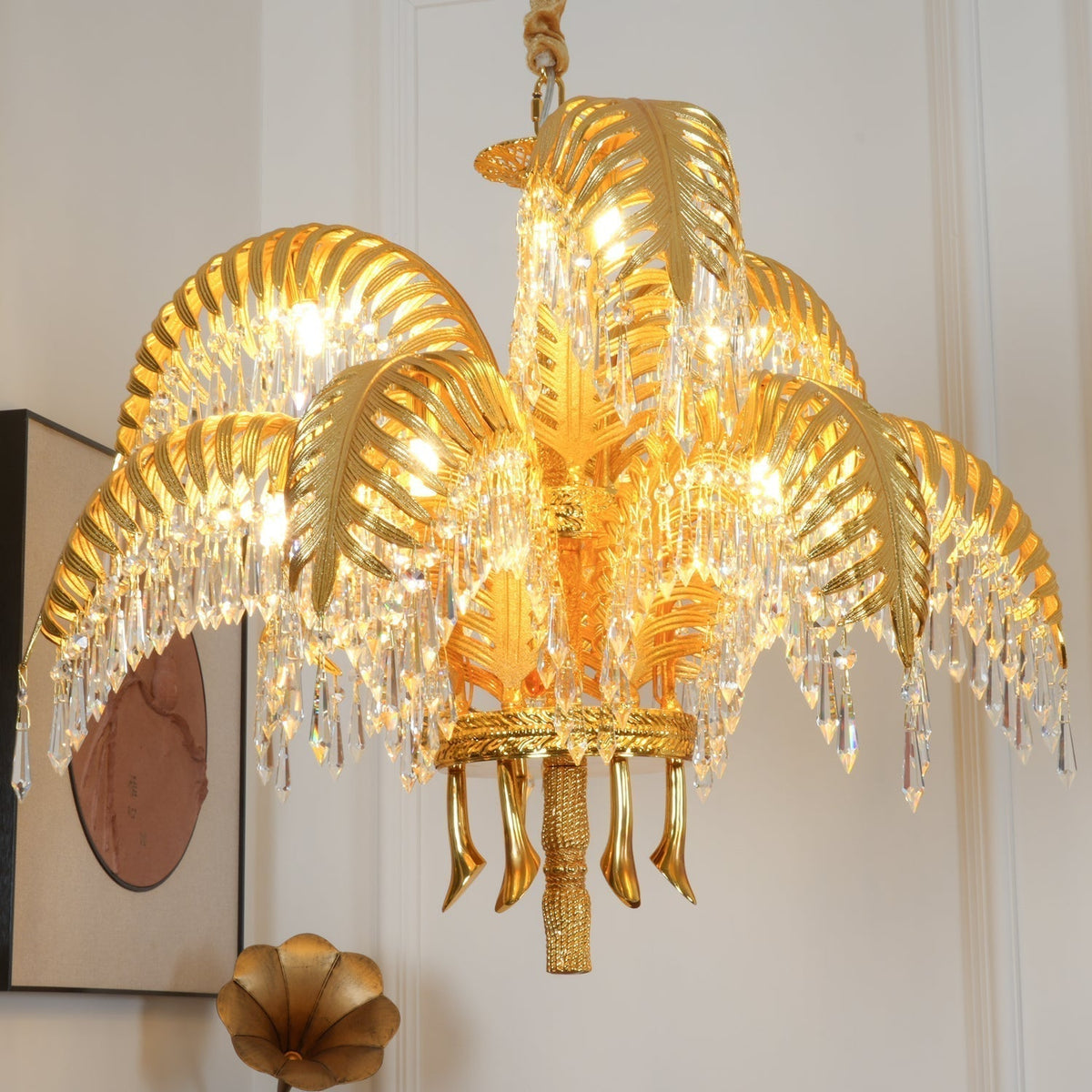 Odoraris Royal Laiton Cristal Lustre - Neutralighting