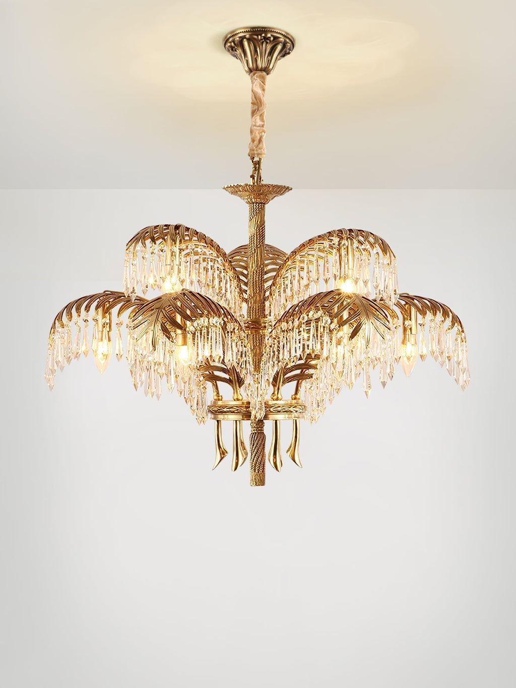 Odoraris Royal Laiton Cristal Lustre - Neutralighting