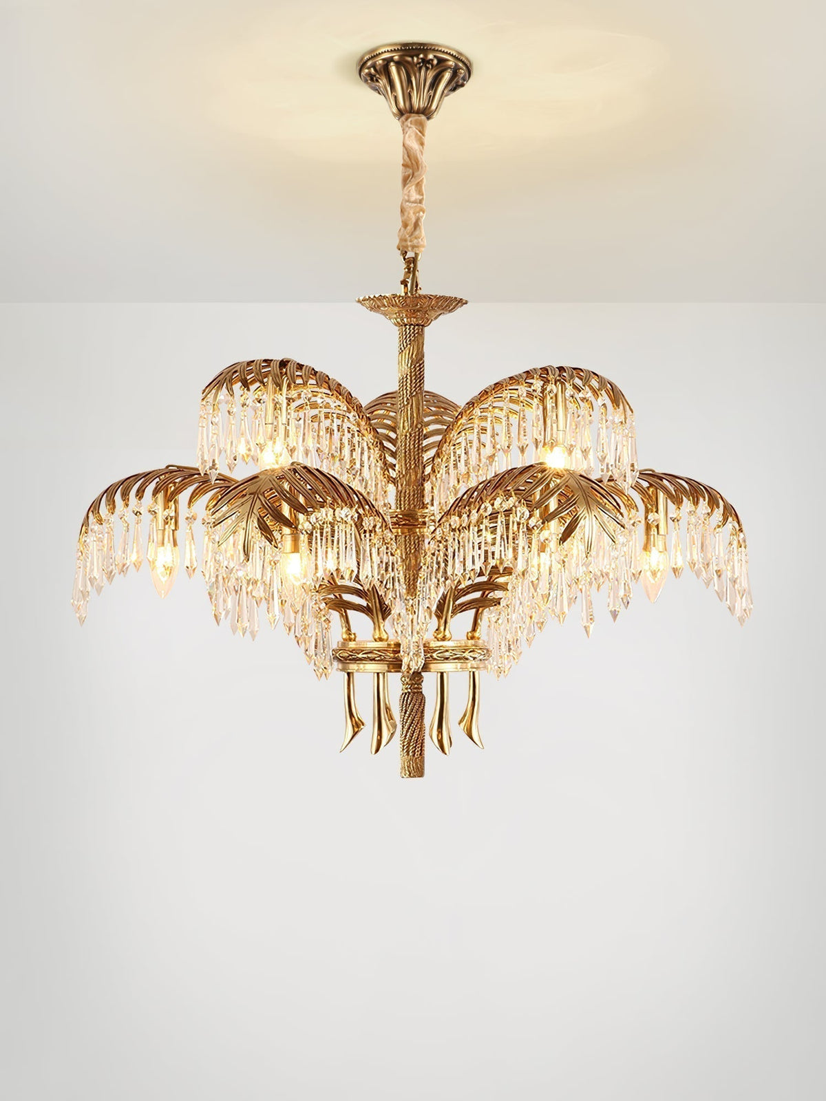 Odoraris Royal Laiton Cristal Lustre - Neutralighting