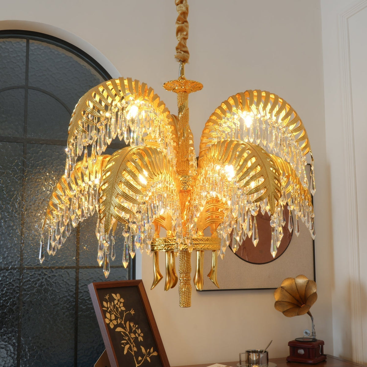 Odoraris Royal Laiton Cristal Lustre - Neutralighting
