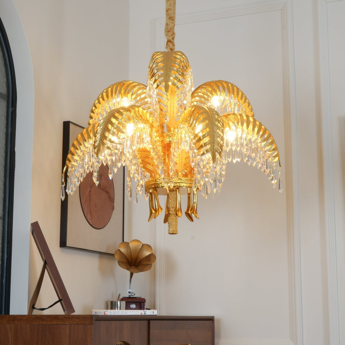 Odoraris Royal Laiton Cristal Lustre - Neutralighting