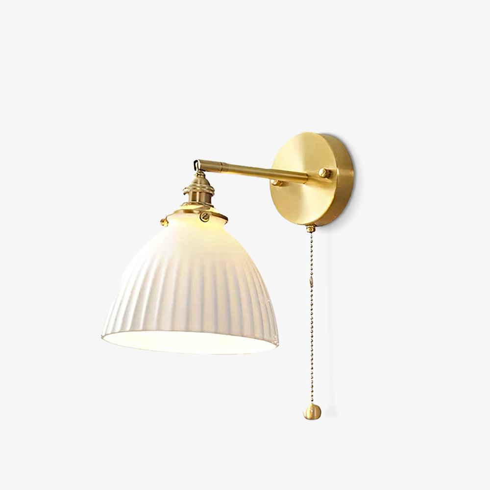 Lustra Lampe Murale Céramique Laiton Élégante - Neutralighting