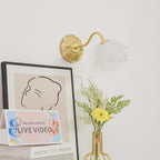 Drifte Applique murale de luxe florale en laiton - Neutralighting
