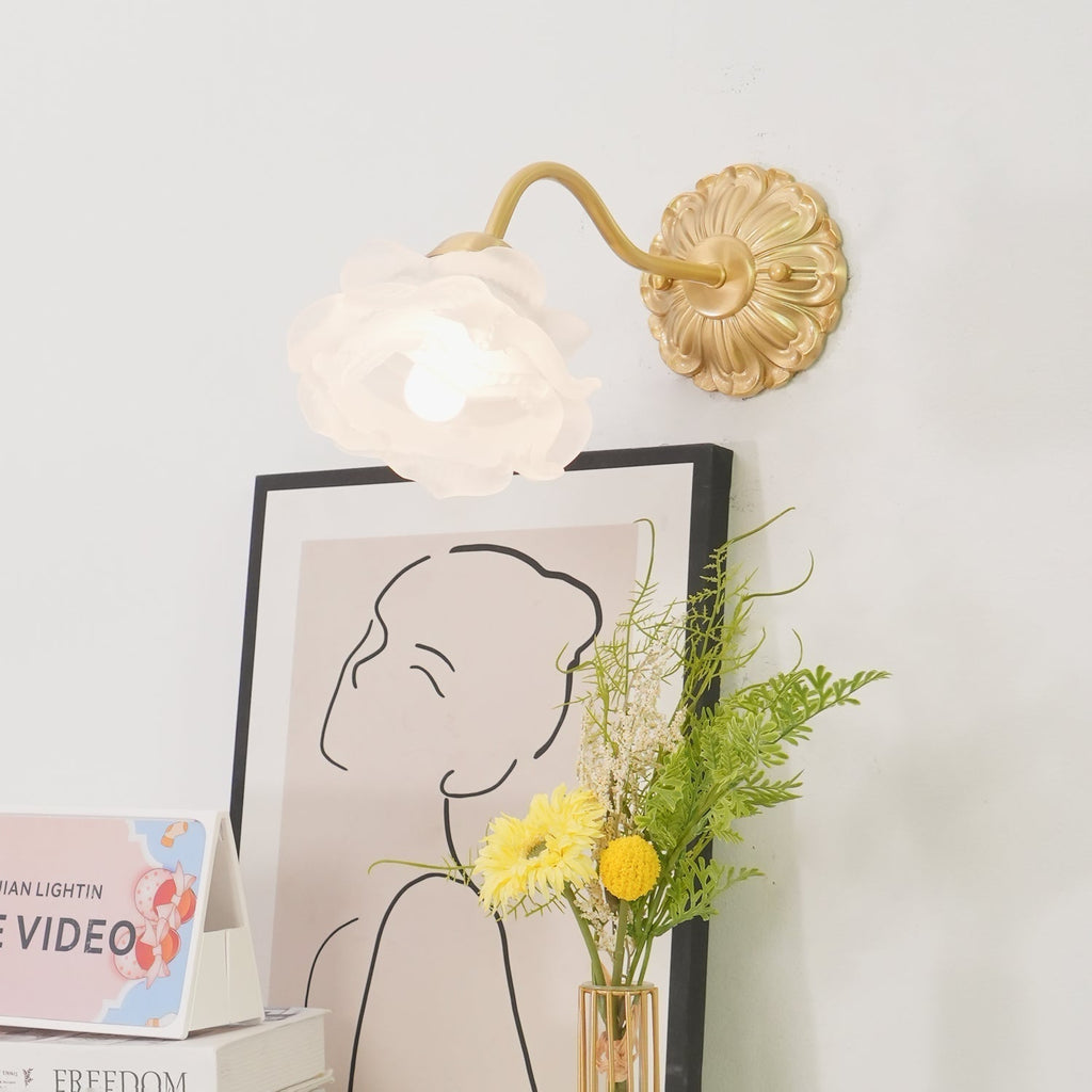 Drifte Applique murale de luxe florale en laiton - Neutralighting