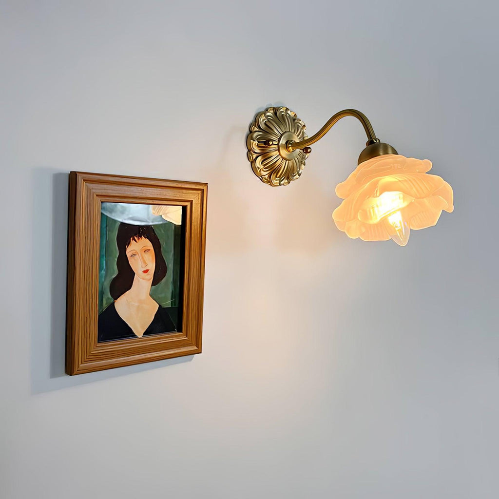 Drifte Applique murale de luxe florale en laiton - Neutralighting