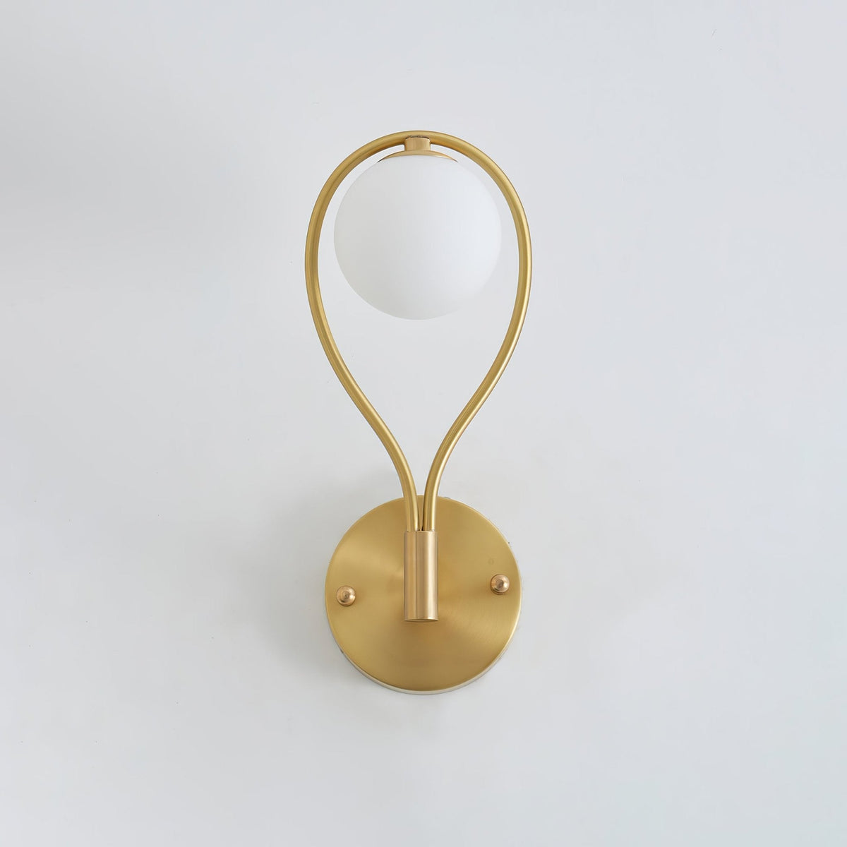 Icarila Moderne Minimaliste Vanité Laiton Verre Applique Murale - Neutralighting