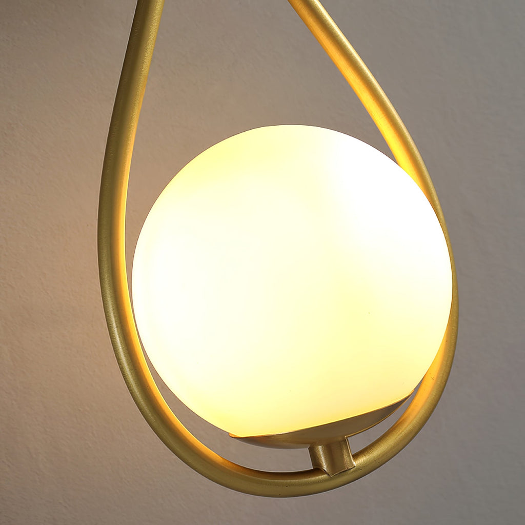 Icarila Moderne Minimaliste Vanité Laiton Verre Applique Murale - Neutralighting