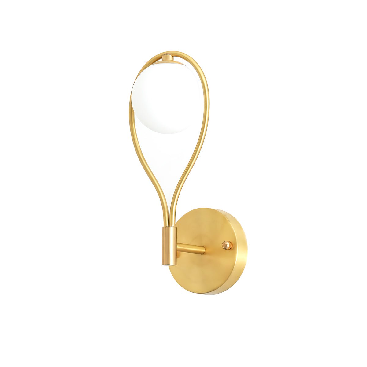 Icarila Moderne Minimaliste Vanité Laiton Verre Applique Murale - Neutralighting