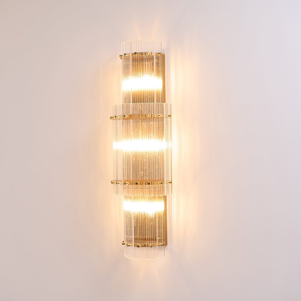 Aurora Applique Murale en Verre Cuivre Moderne - Neutralighting