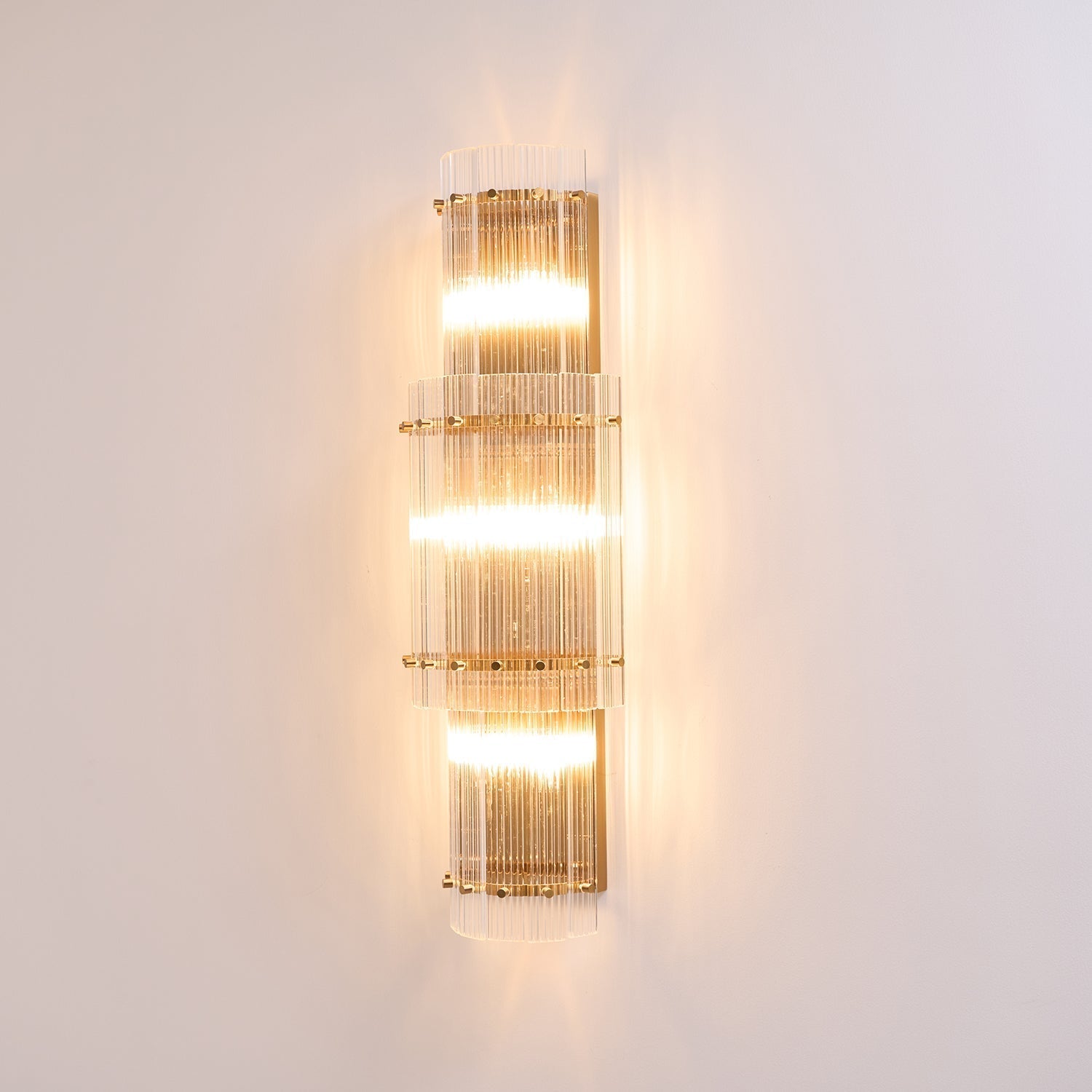 Aurora Applique Murale en Verre Cuivre Moderne - Neutralighting