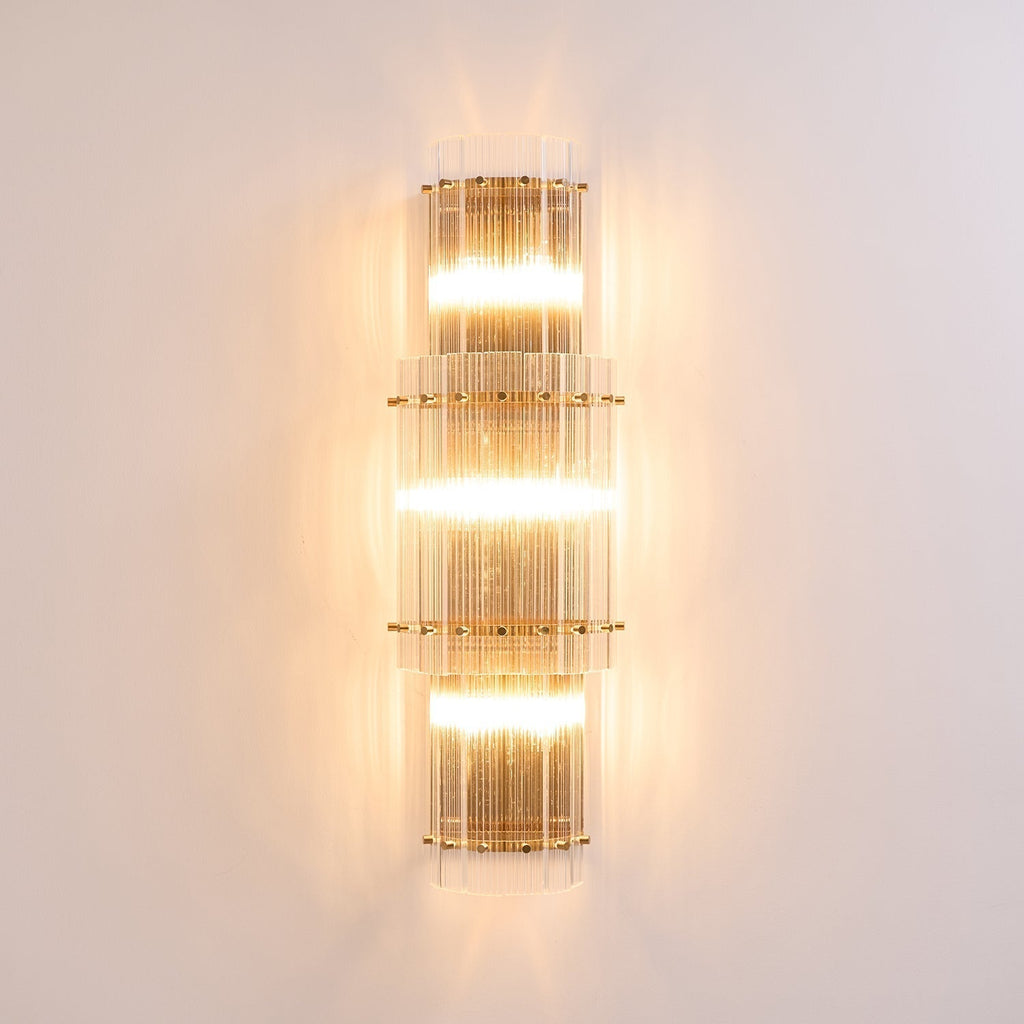 Aurora Applique Murale en Verre Cuivre Moderne - Neutralighting