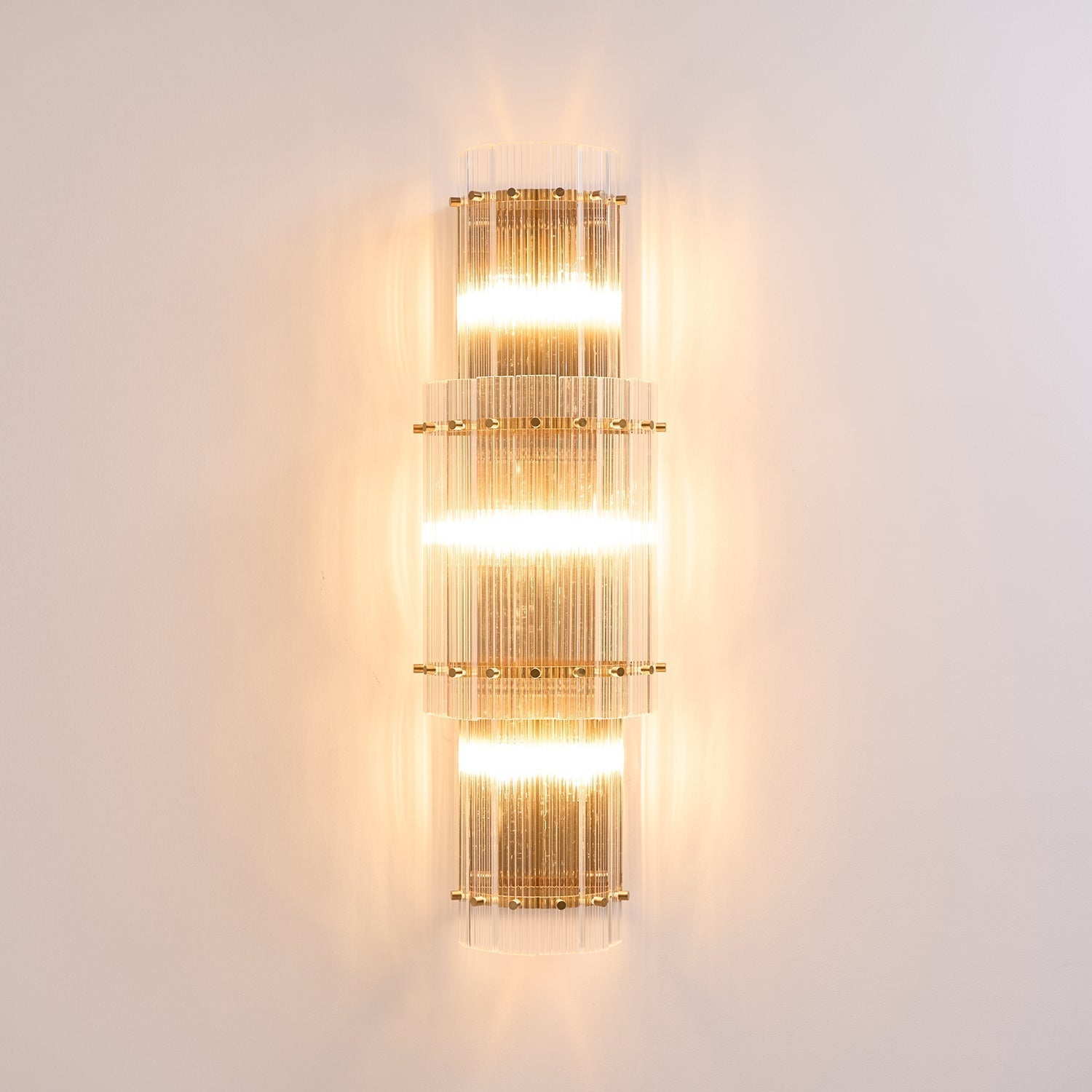 Aurora Applique Murale en Verre Cuivre Moderne - Neutralighting