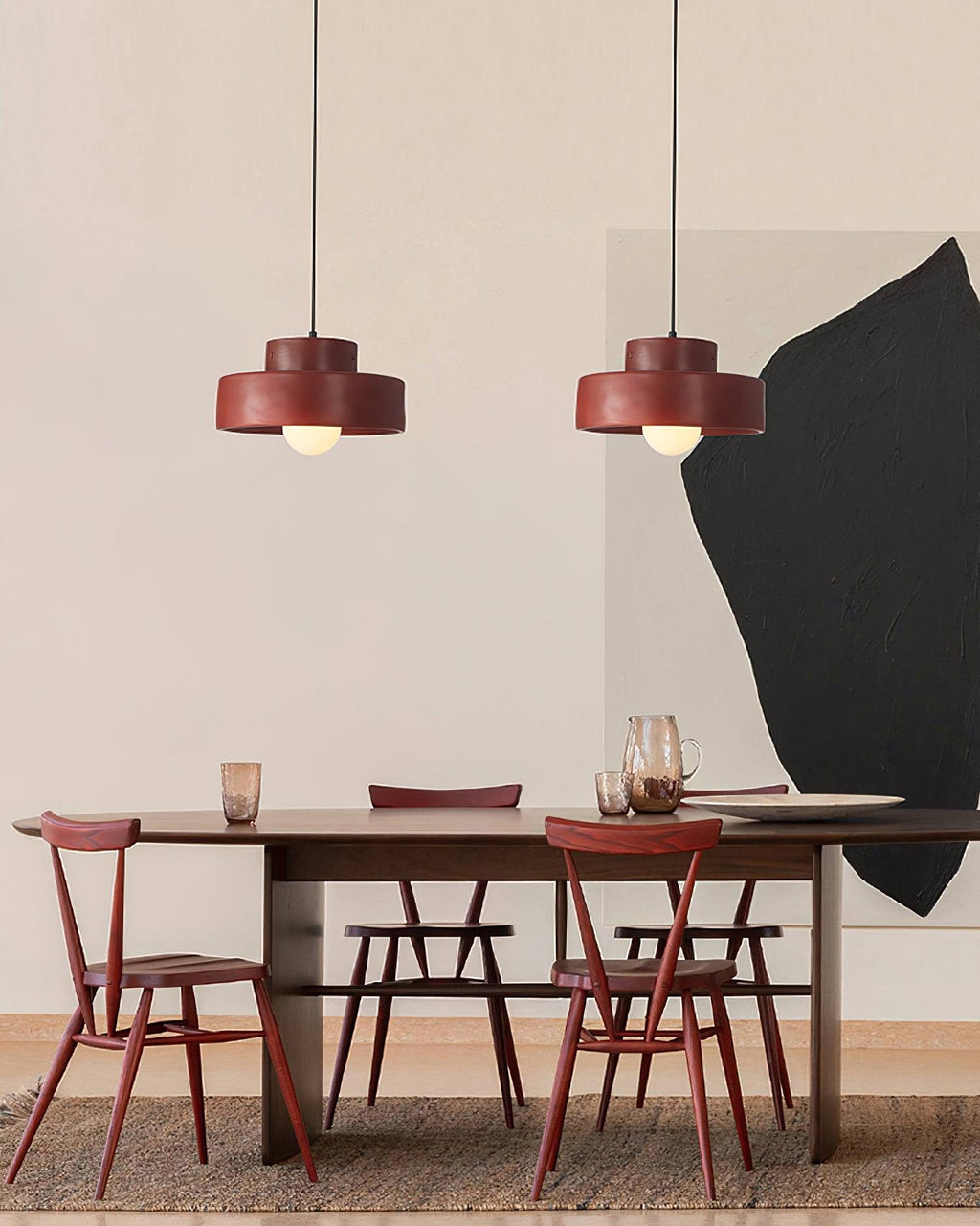 Bray Suspension Double Couches Résine - Neutralighting