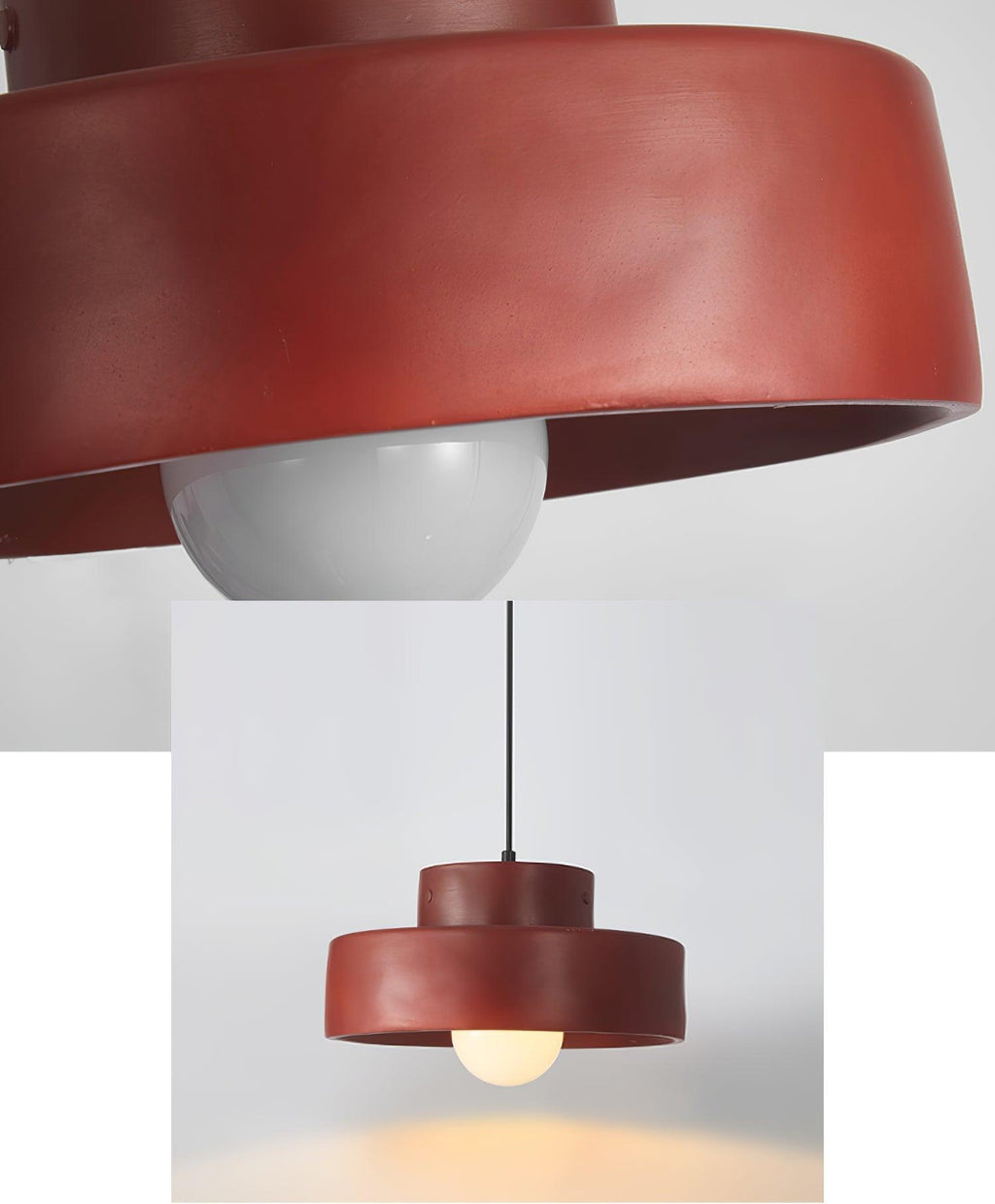 Bray Suspension Double Couches Résine - Neutralighting