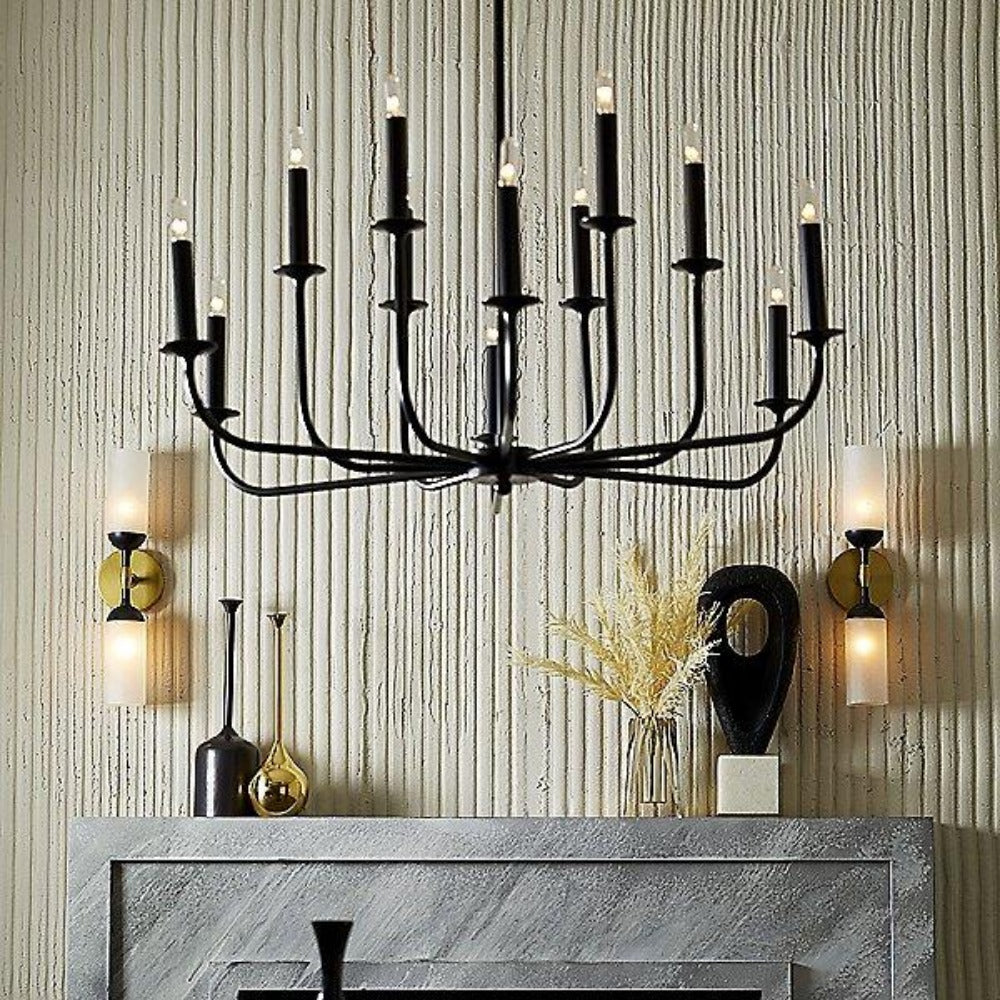 Orrinora Lustre Industriel Vintage en Métal - Neutralighting