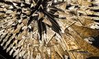 Nyvinia Verre Plume Forme Lustre - Neutralighting