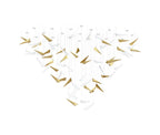 Nyvinia Verre Plume Forme Lustre - Neutralighting