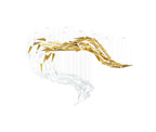 Nyvinia Verre Plume Forme Lustre - Neutralighting